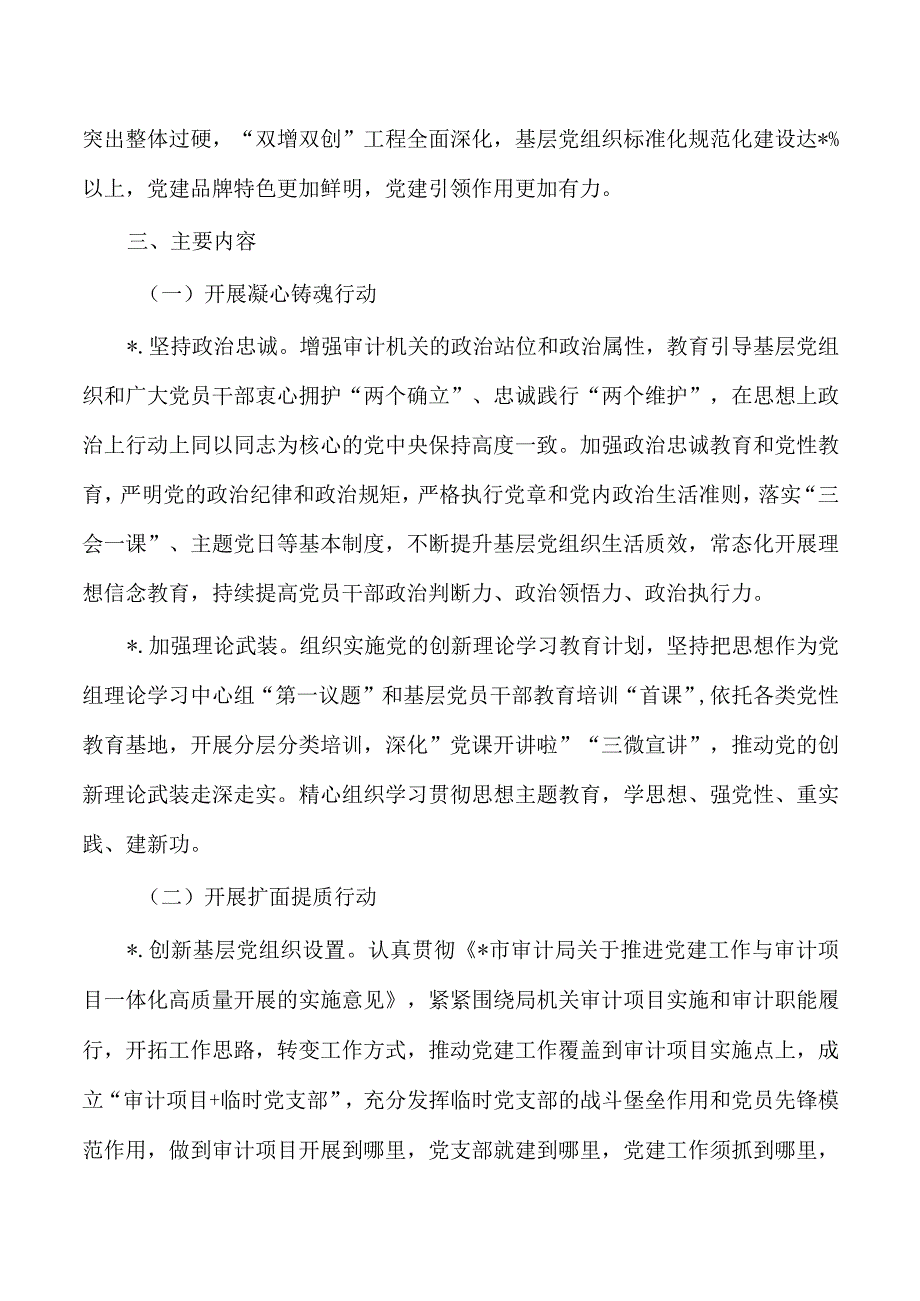 审计基层党建双增双创实施方案.docx_第2页