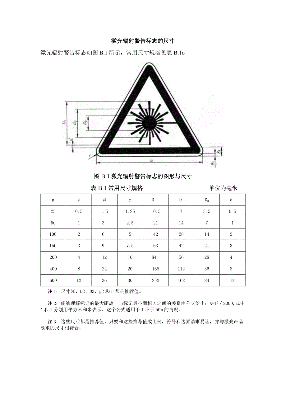 激光辐射警告标志的尺寸.docx_第1页