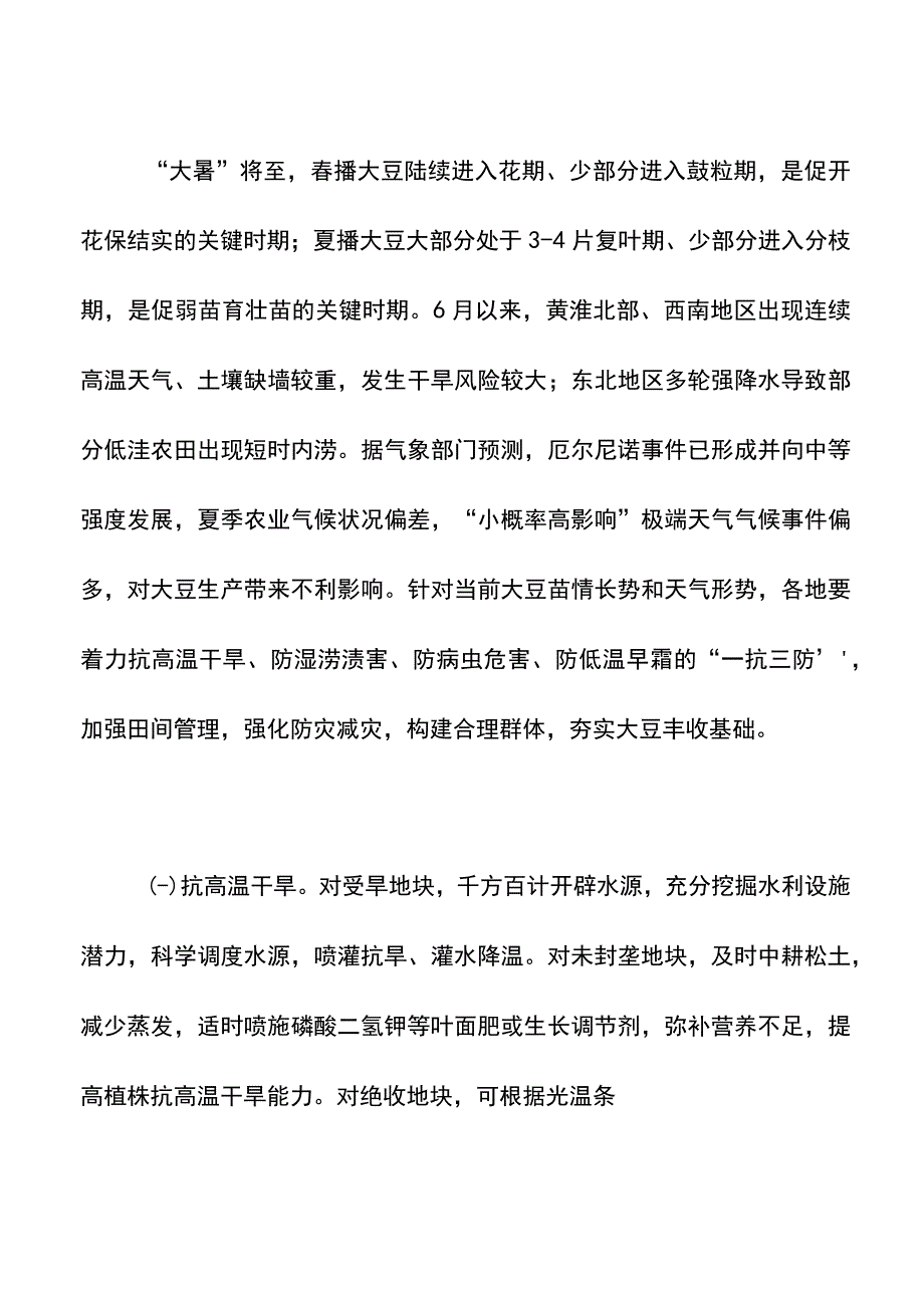 集团公司大豆中后期防灾减灾促生长技术意见.docx_第2页