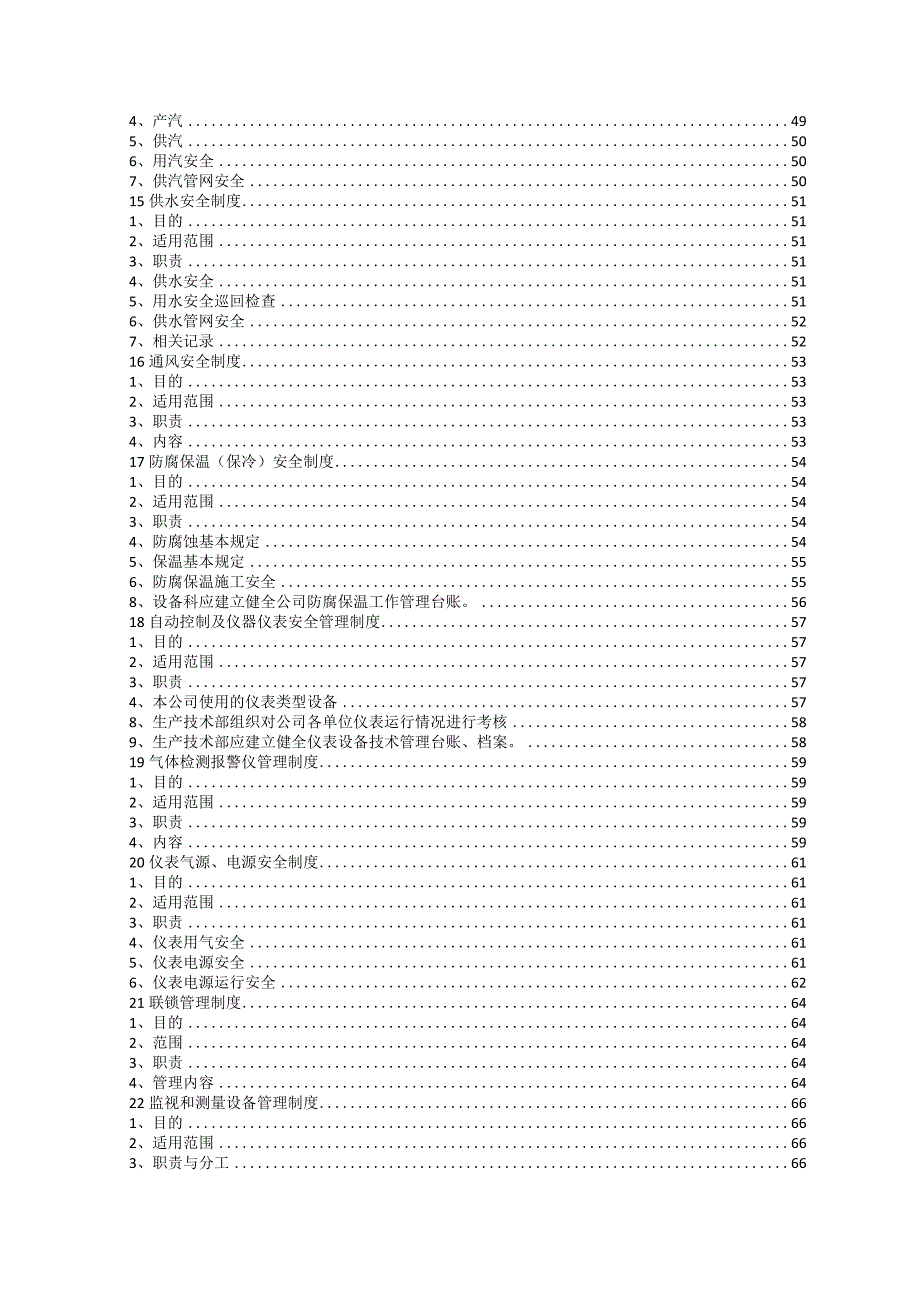 煤炭气化公司专业安全管理制度汇编.docx_第1页