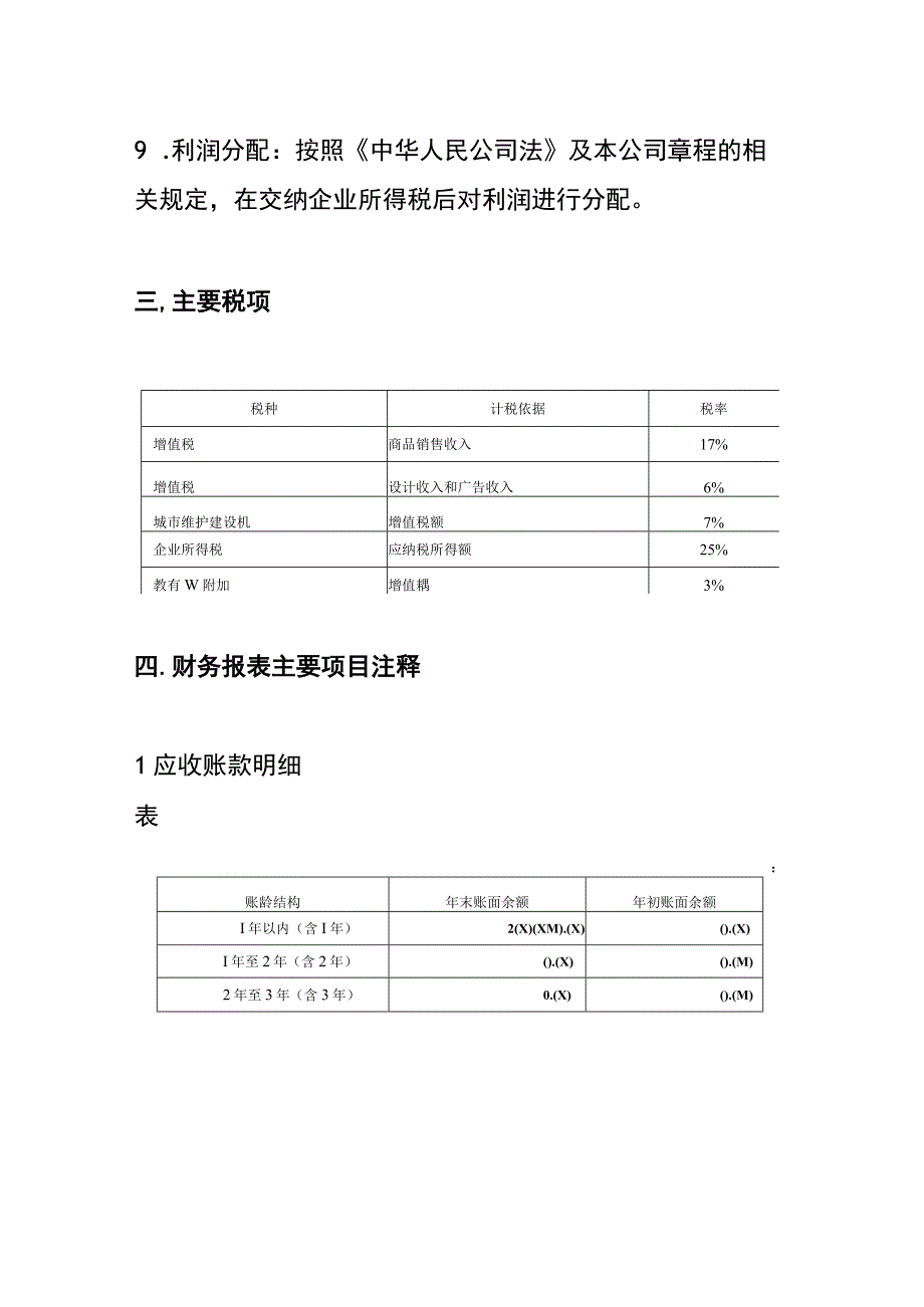 有限公司财务报表附注.docx_第3页