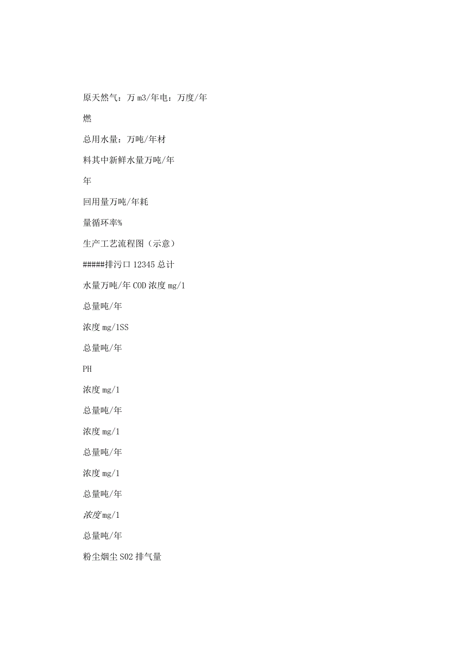 河北省排放污染物许可证申请表.docx_第2页