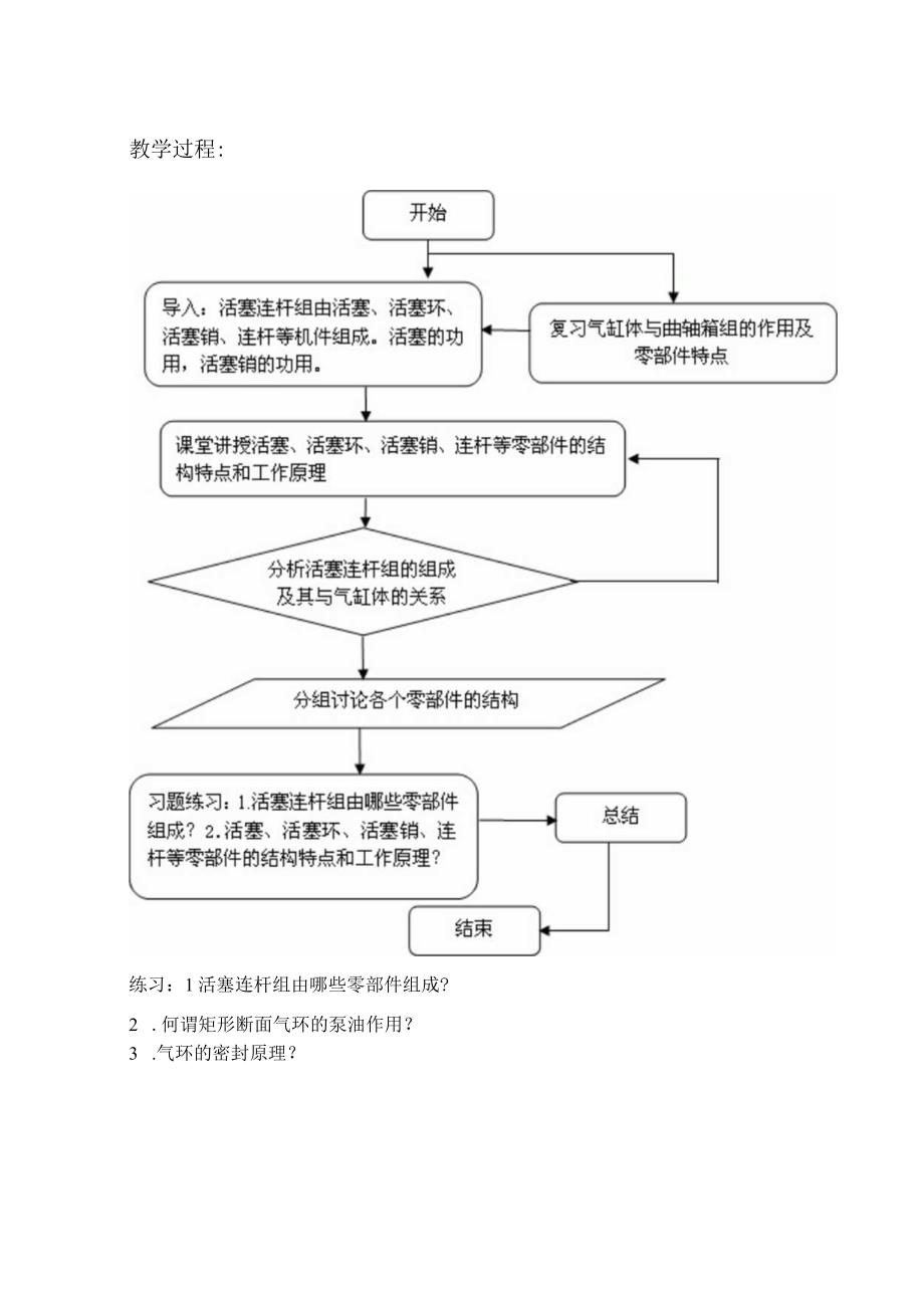 《汽车构造》活塞环检测任务书活塞连杆教案三隙检测.docx_第3页