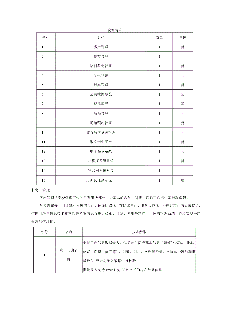 数字化校园系统开发定制各个子功能清单模板.docx_第2页