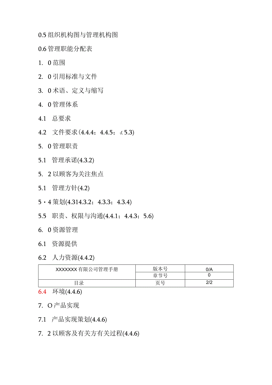 机电设备安装公司三合一管理手册.docx_第2页