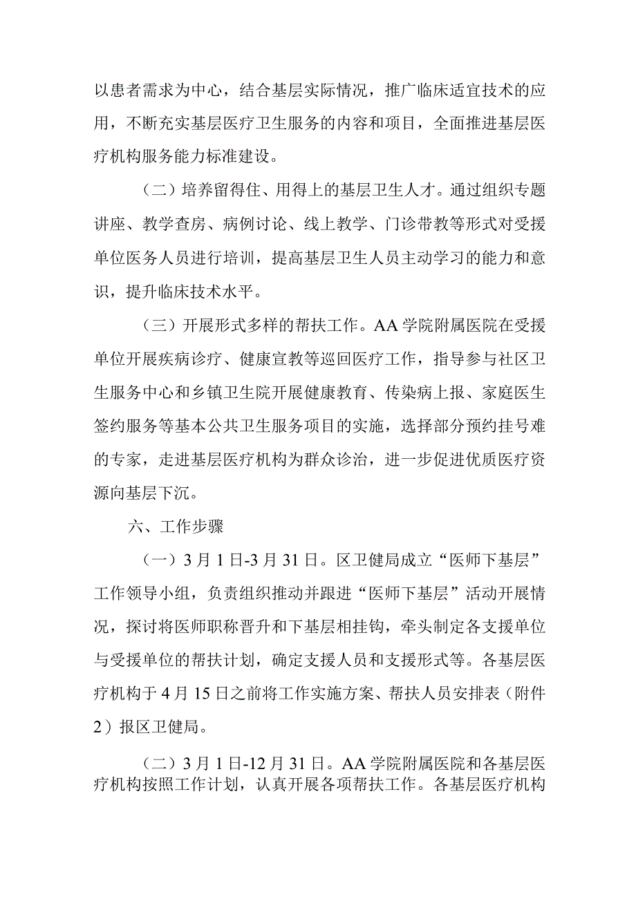 医师下基层服务工作方案.docx_第3页