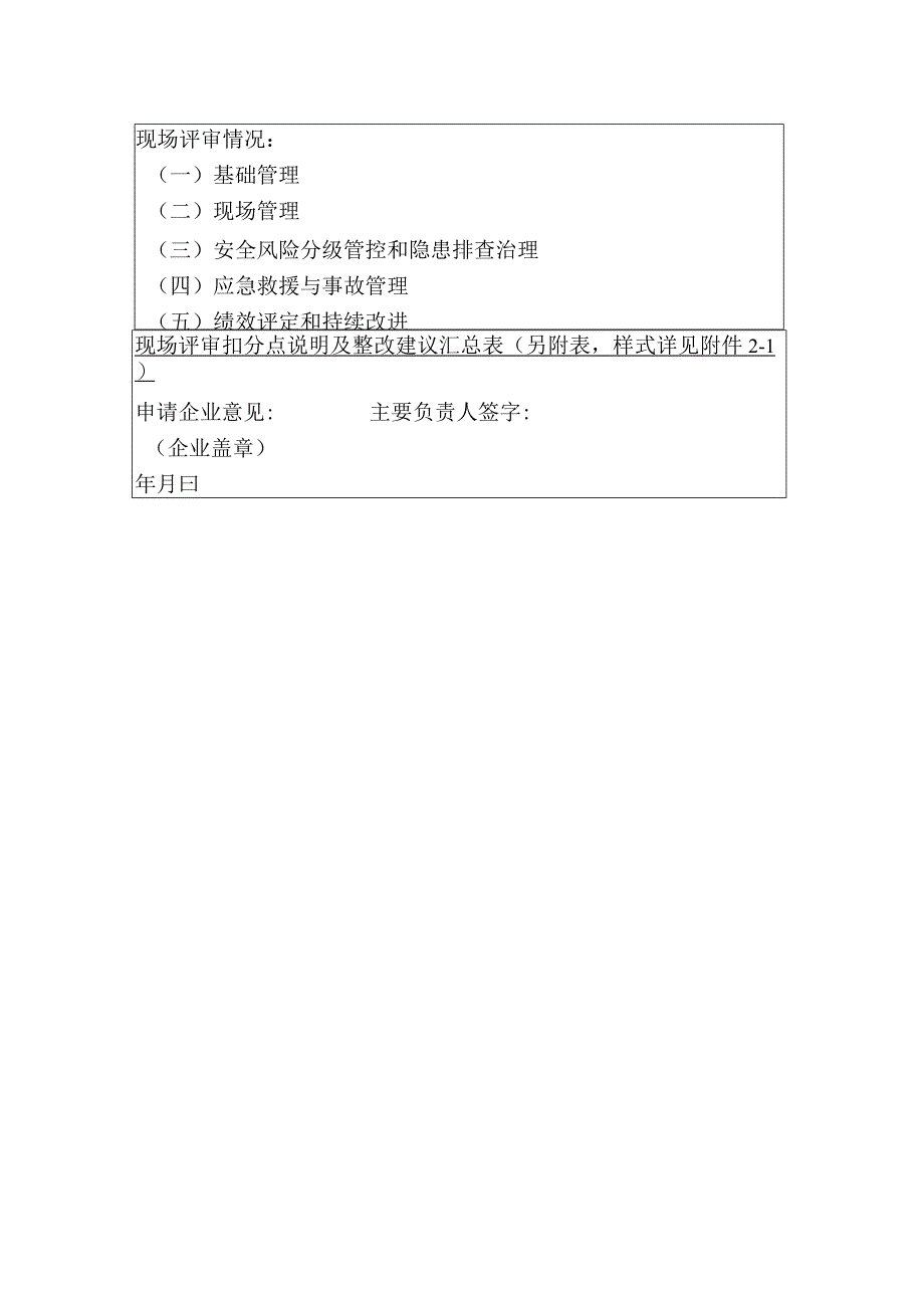 工贸行业小微企业安全生产标准化现场评审报告.docx_第2页