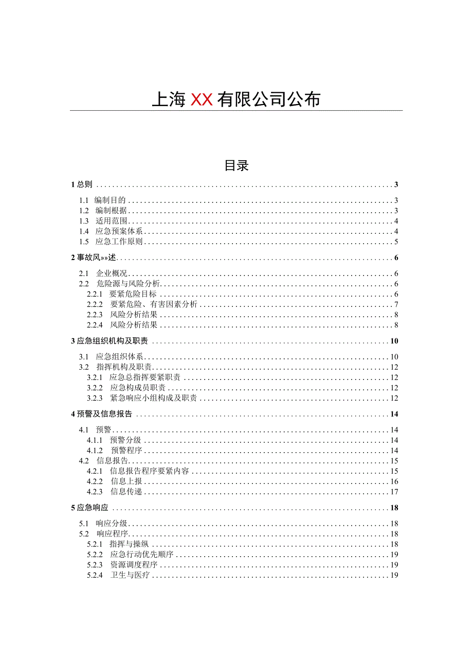 某公司生产安全事故综合应急预案DOCX 95页.docx_第2页