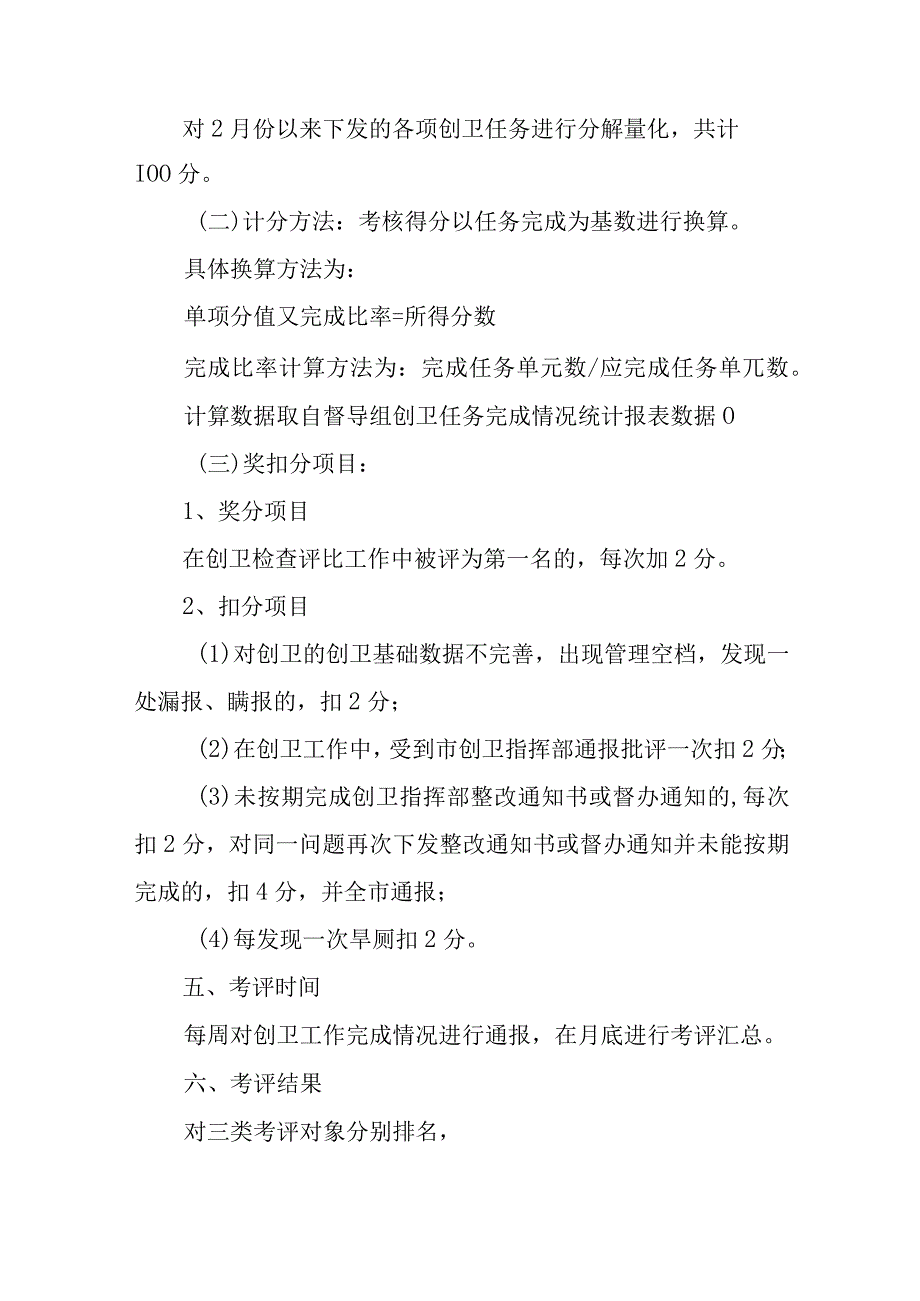 篇14创卫工作考核方案.docx_第2页