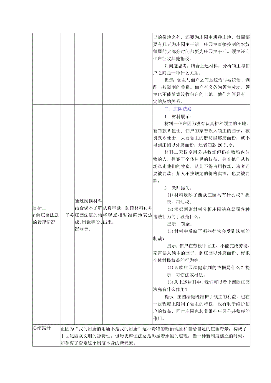 第8课_西欧庄园教案.docx_第3页