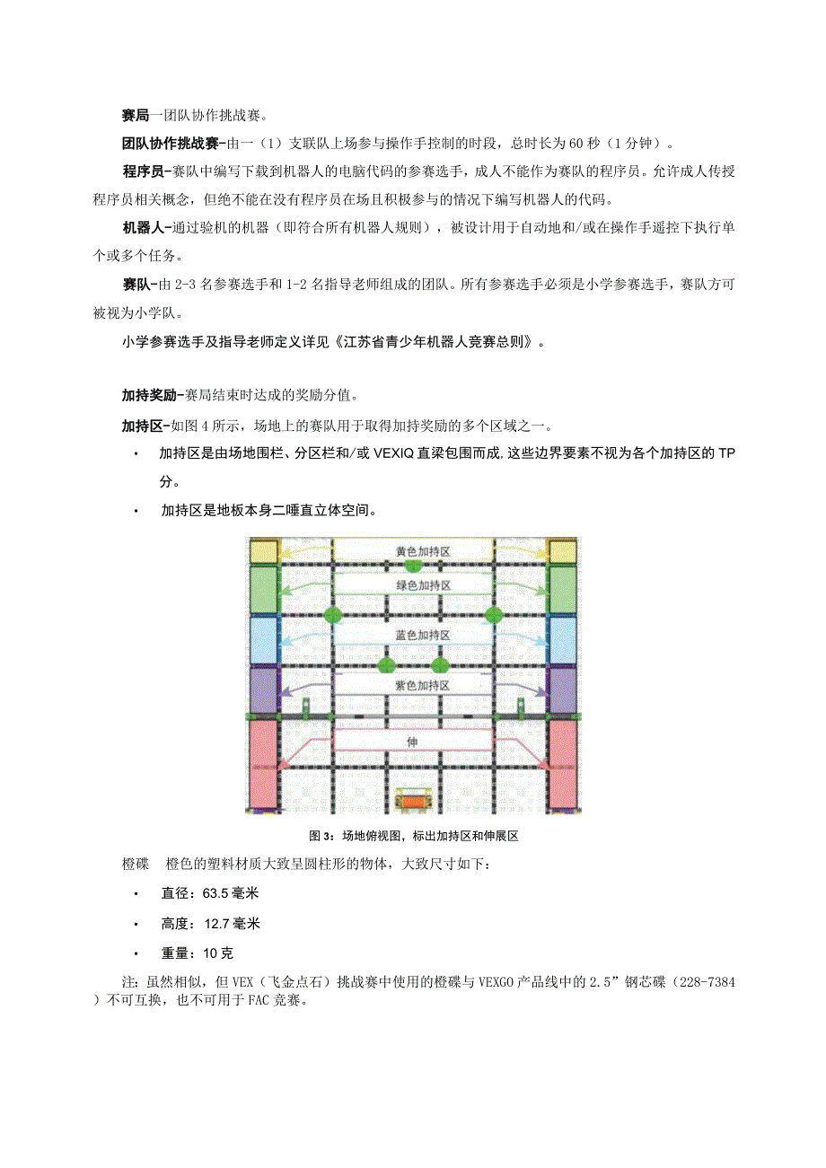 青少年机器人竞赛VEX 机器人挑战赛项目规则飞金点石小学组.docx_第3页