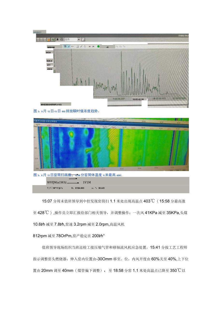 一起回转窑11米出现高温点的事件分析及处理.docx_第2页