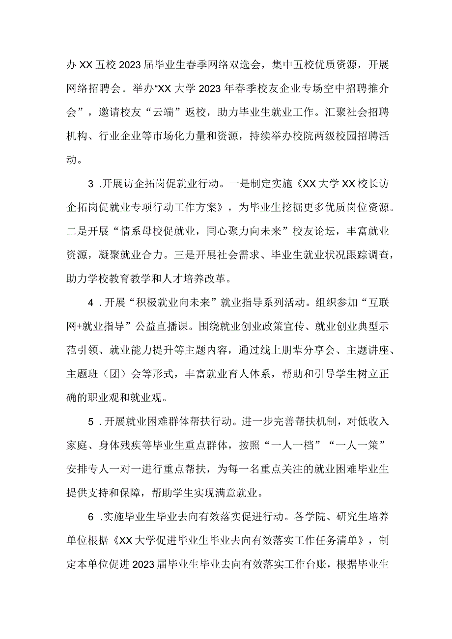 2023年应届大学生开展百日冲刺主题活动实施方案 汇编4份.docx_第2页