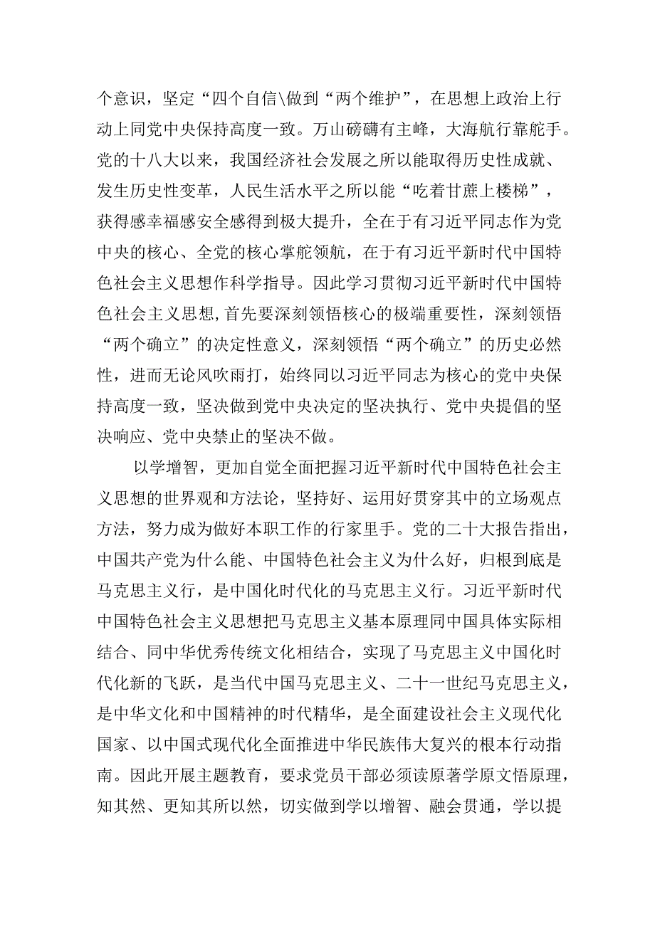 2023年学思想强党性重实践建新功主题活动心得体会研讨交流发言四篇.docx_第2页