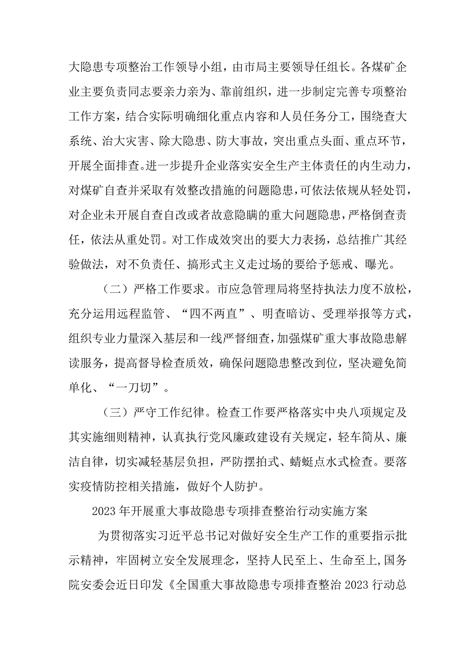 2023年大型游乐场开展重大事故隐患专项排查整治行动工作实施方案 新编4份.docx_第3页