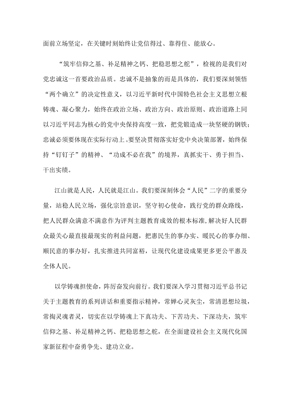 主题教育以学铸魂心得体会发言.docx_第2页