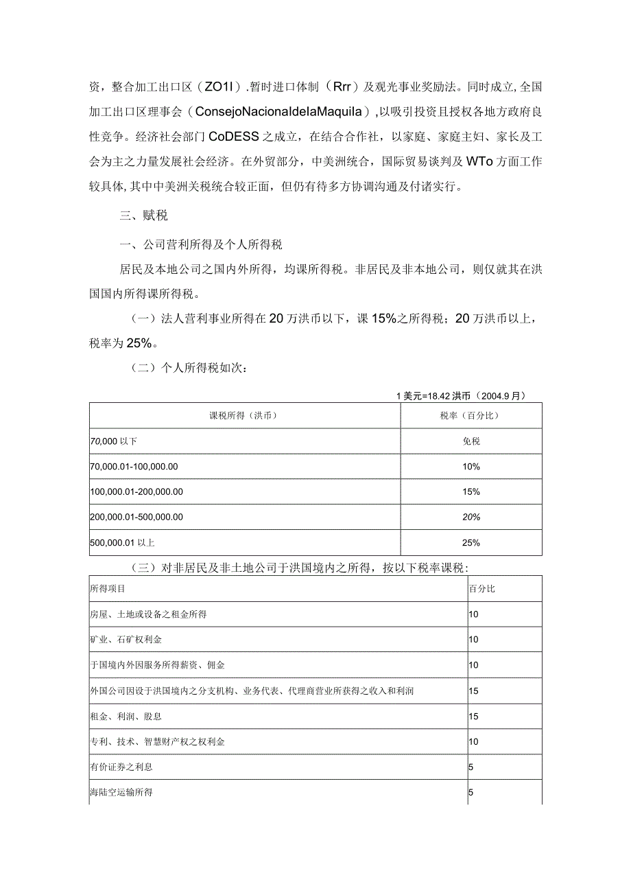 2023年整理洪都拉斯投资环境简介一.docx_第3页