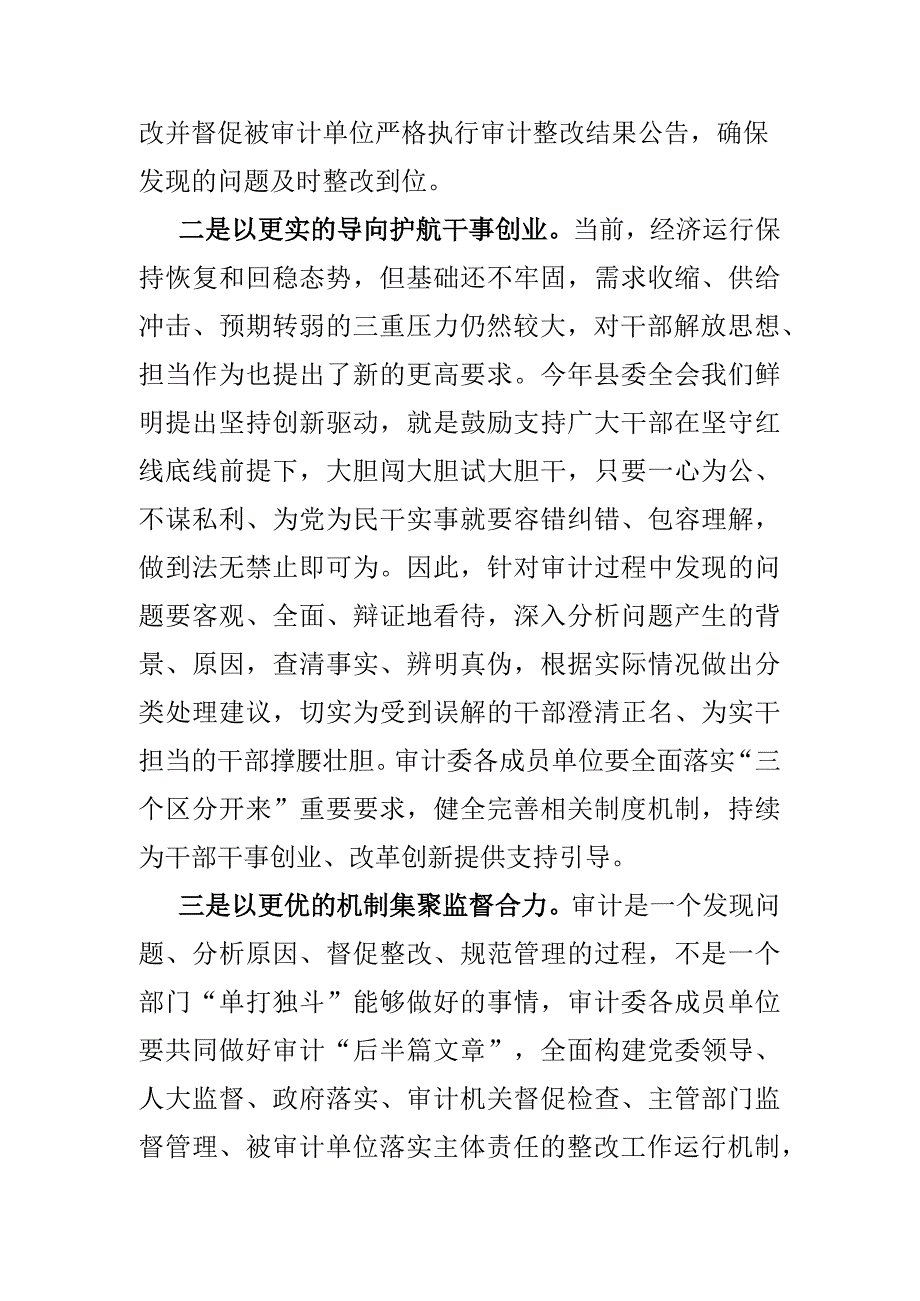 在县委审计委员会会议上的讲话.docx_第3页