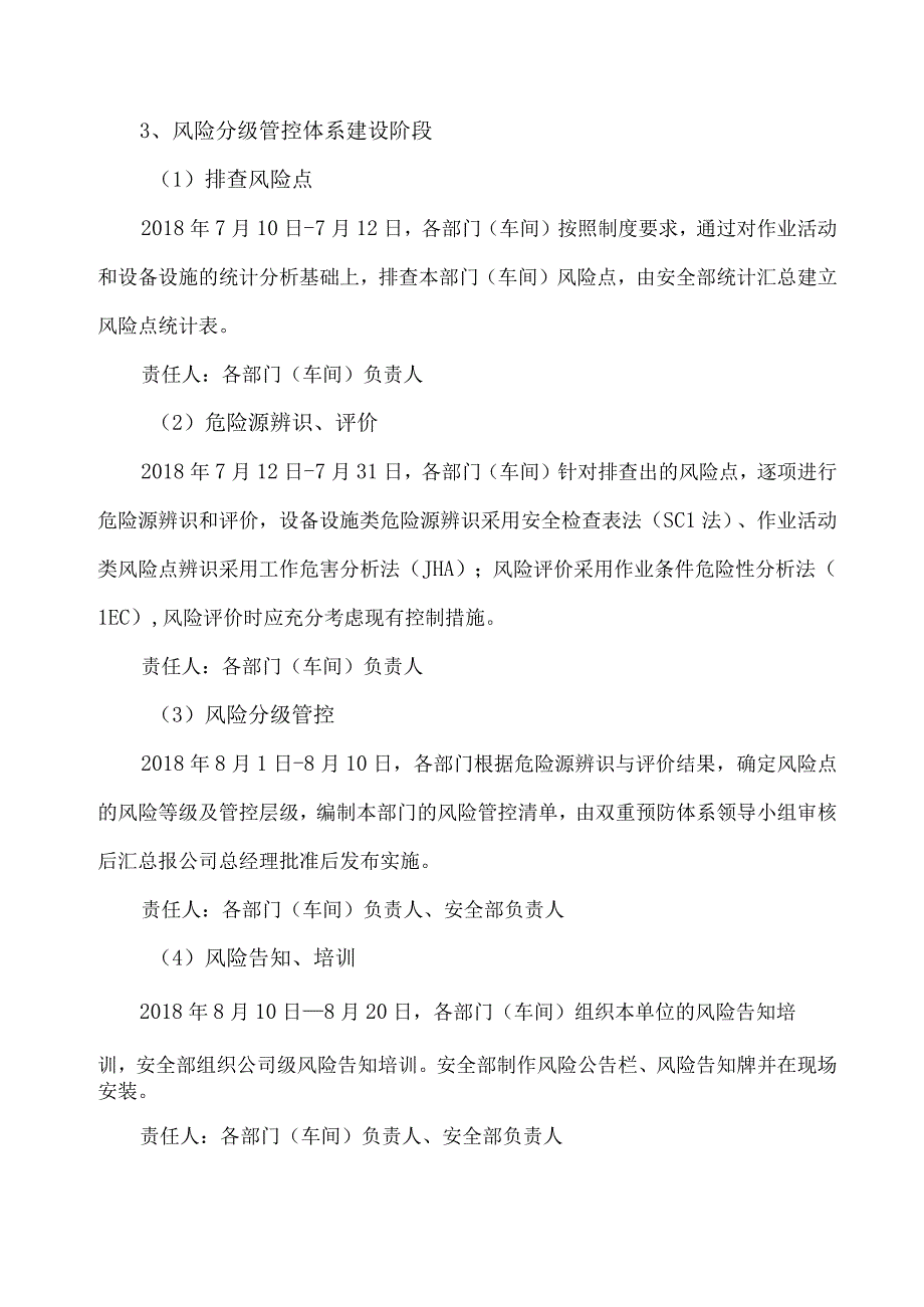 双重预防体系实施方案新版.docx_第2页