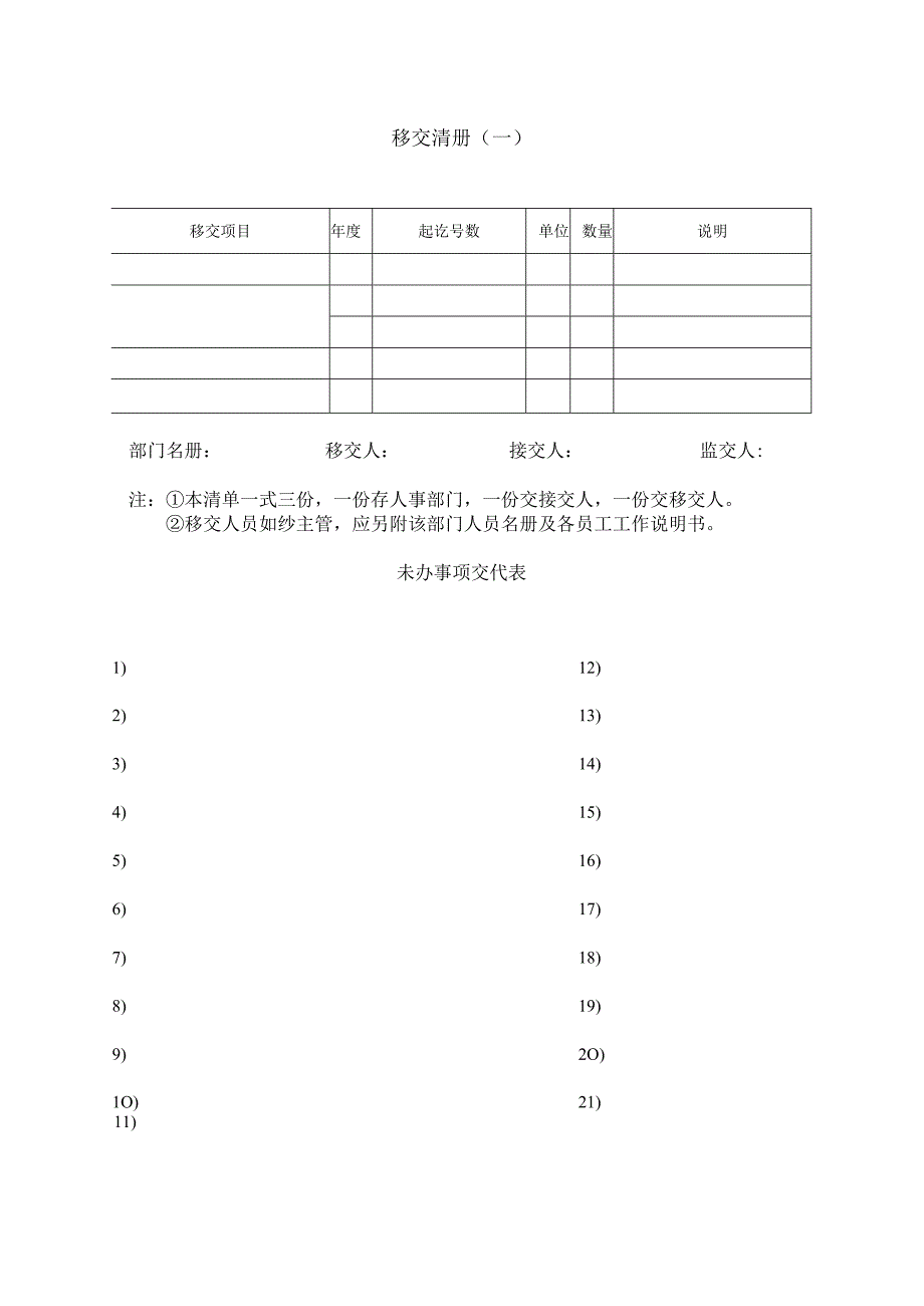 移交清册一.docx_第1页