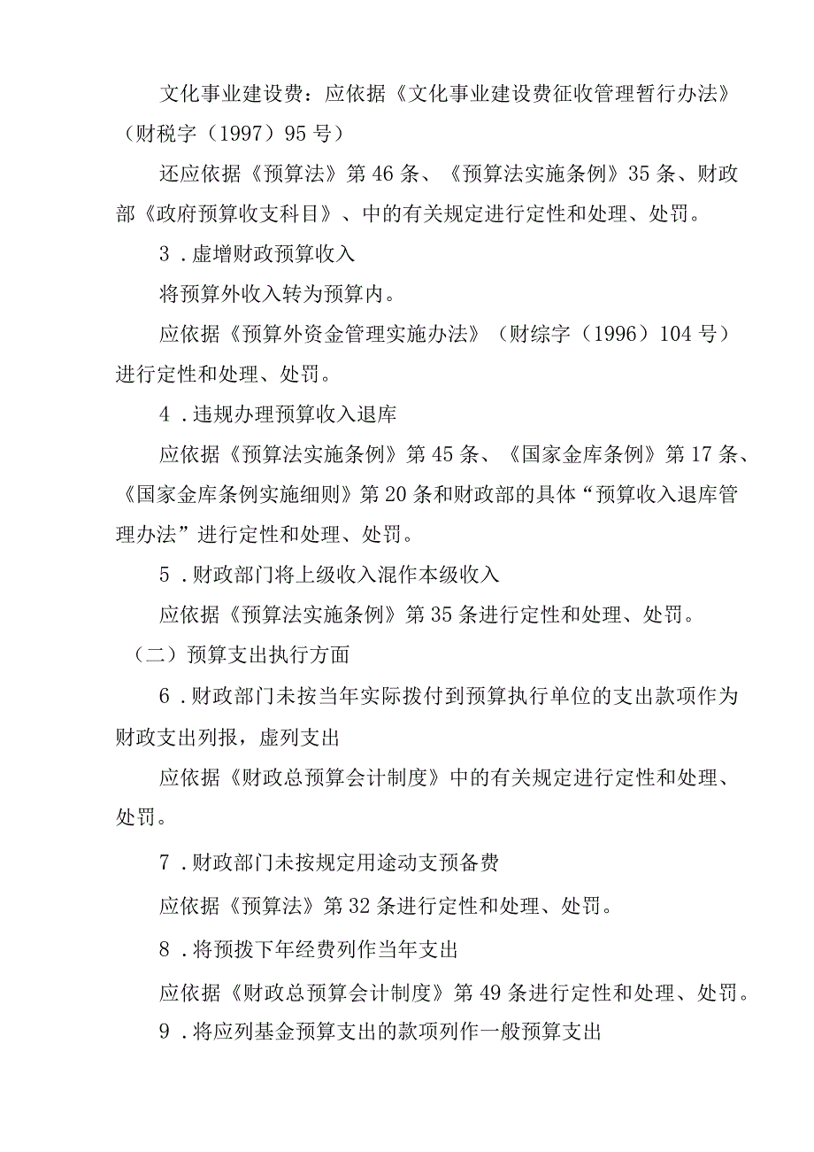 财政违纪类型表述及定性处理依据.docx_第2页