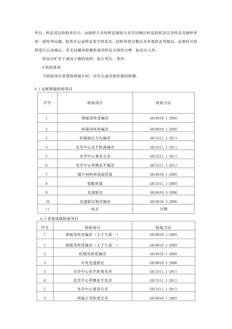 眼镜产品质量监督抽查实施细则2023年版.docx_第3页