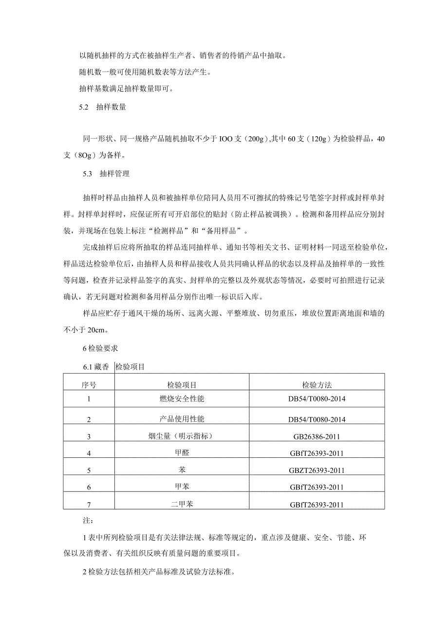 藏香产品质量监督抽查实施细则2023年版.docx_第2页