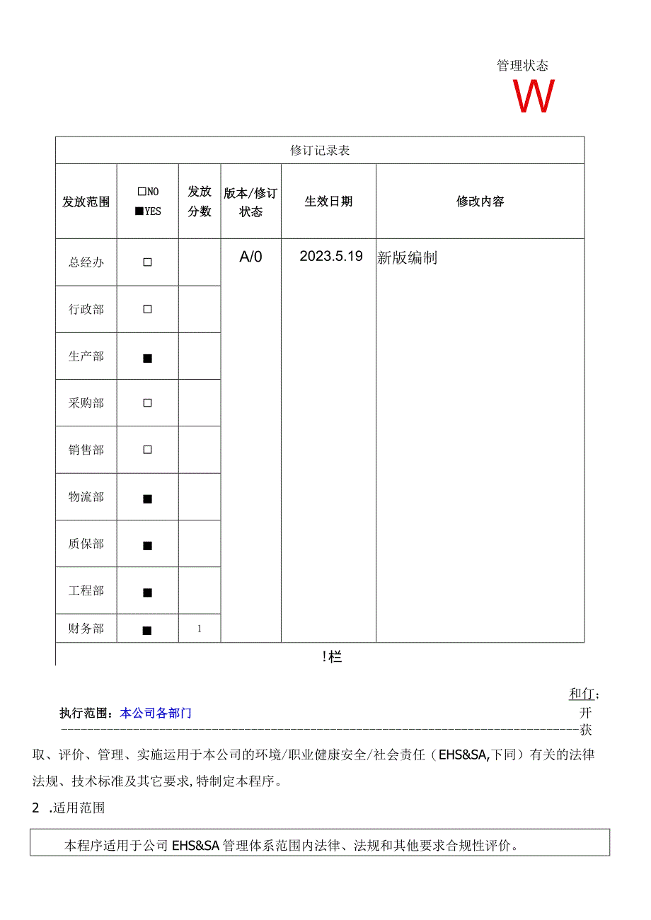 RBA-SP-061 合规性评价管理程序.docx_第1页