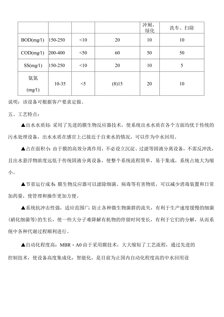 MBR地埋式生活污水处理设备使用说明书.docx_第3页