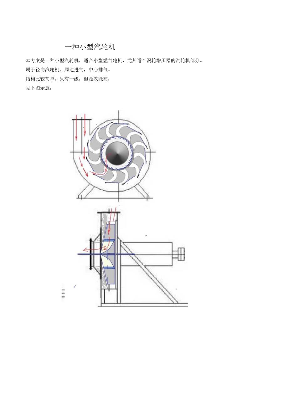 一种小型汽轮机.docx_第1页