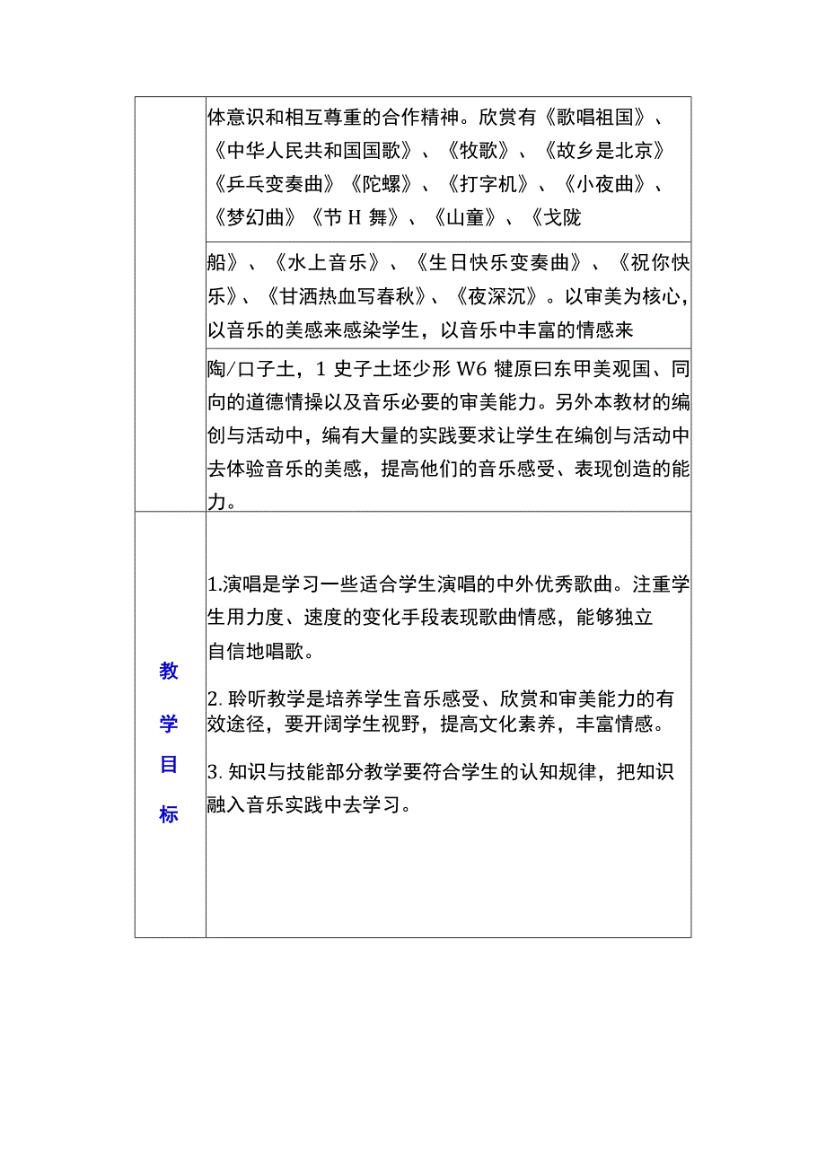 人音版四年级上册音乐教案附教学计划及教学进度表（根据2022版新课标编写）.docx_第2页