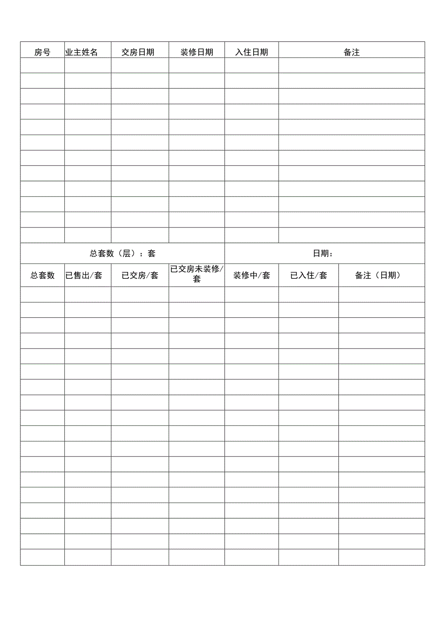 交房动态表.docx_第1页