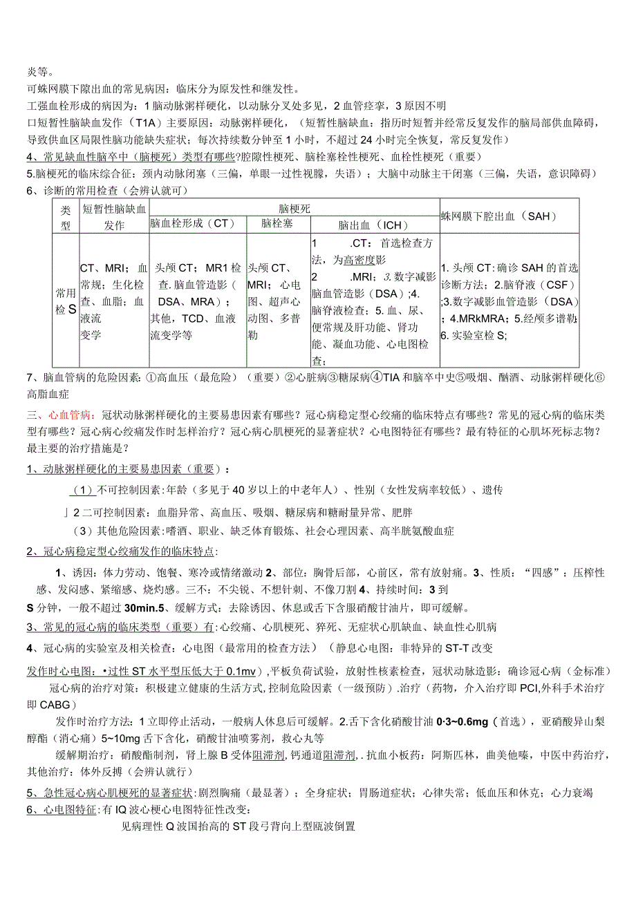 临床医学概论复习提纲（复习重点）.docx_第3页