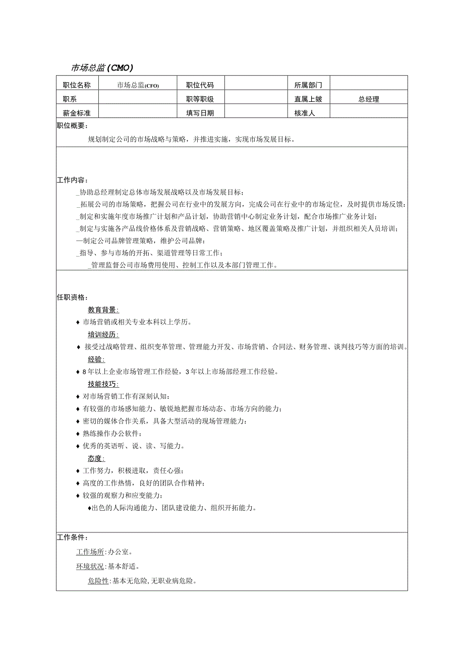 人力资源招聘资料：市场总监.docx_第1页