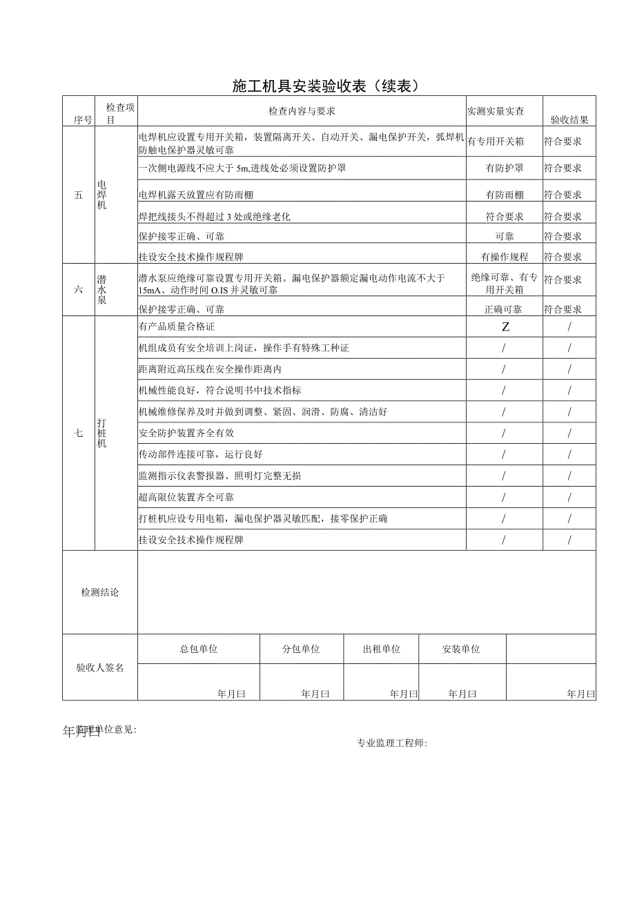 施工机具安装验收表.docx_第2页