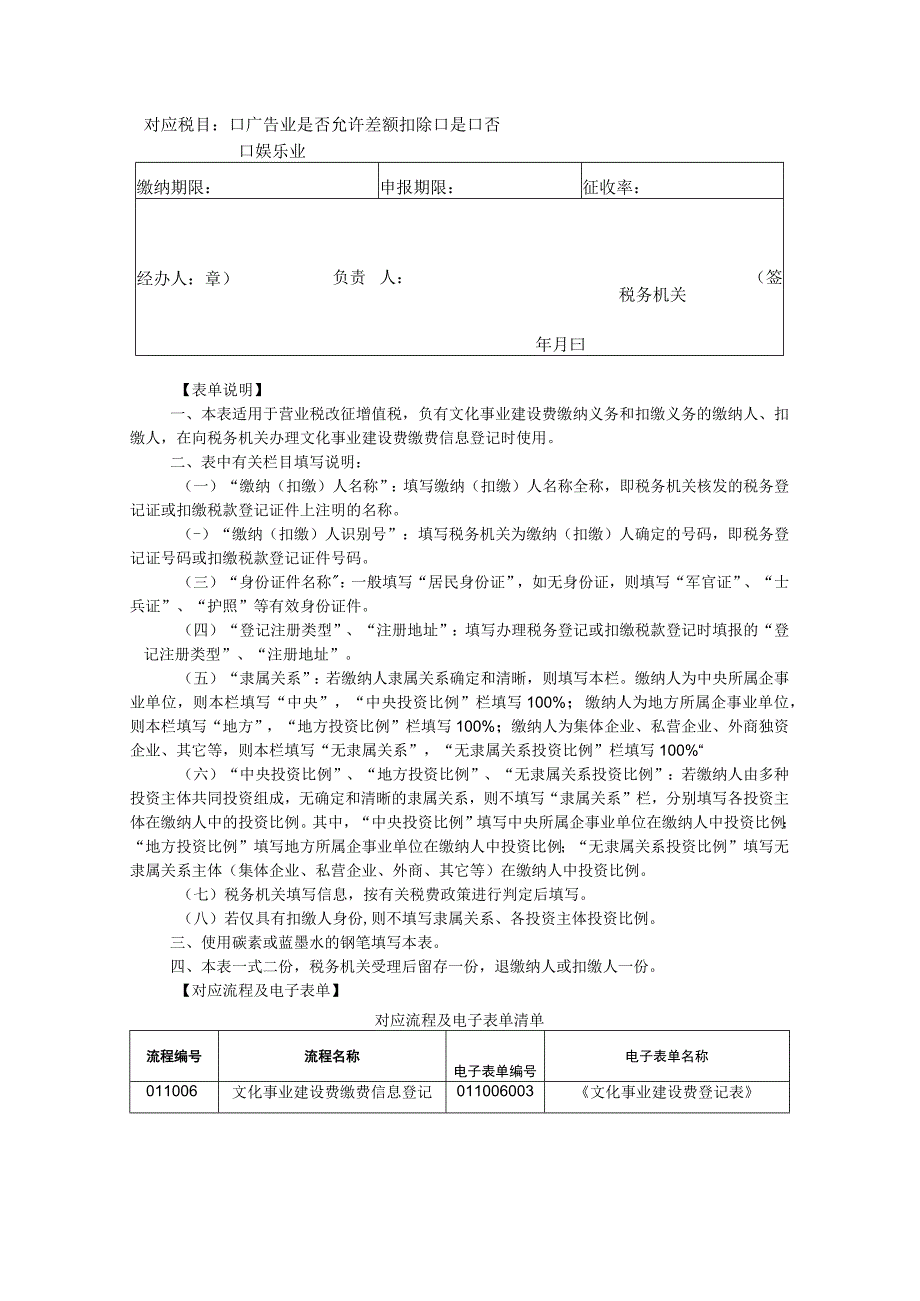 文化事业建设费登记表.docx_第2页