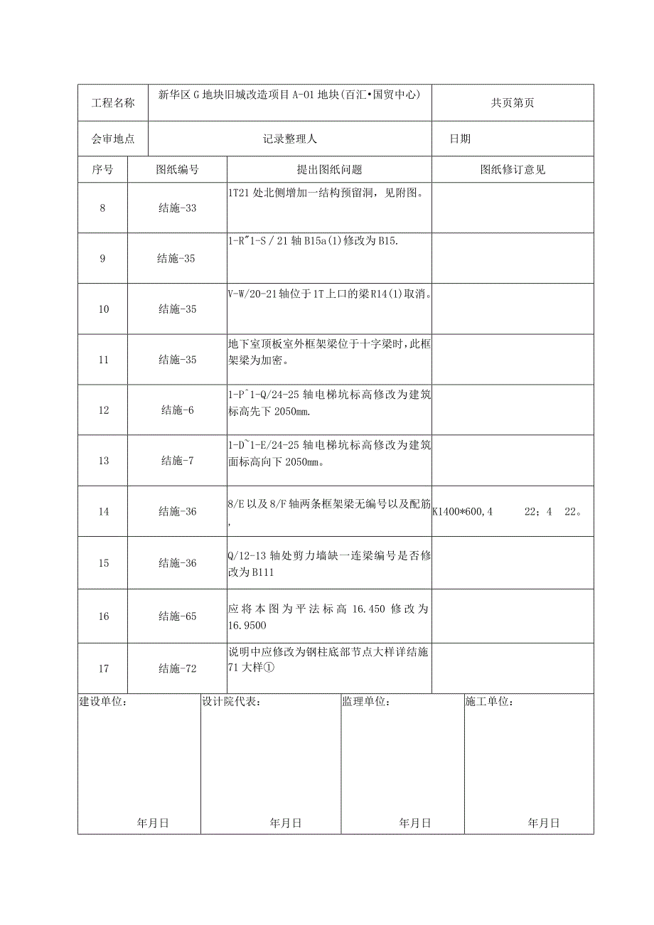 图纸会审记录表格.docx_第2页