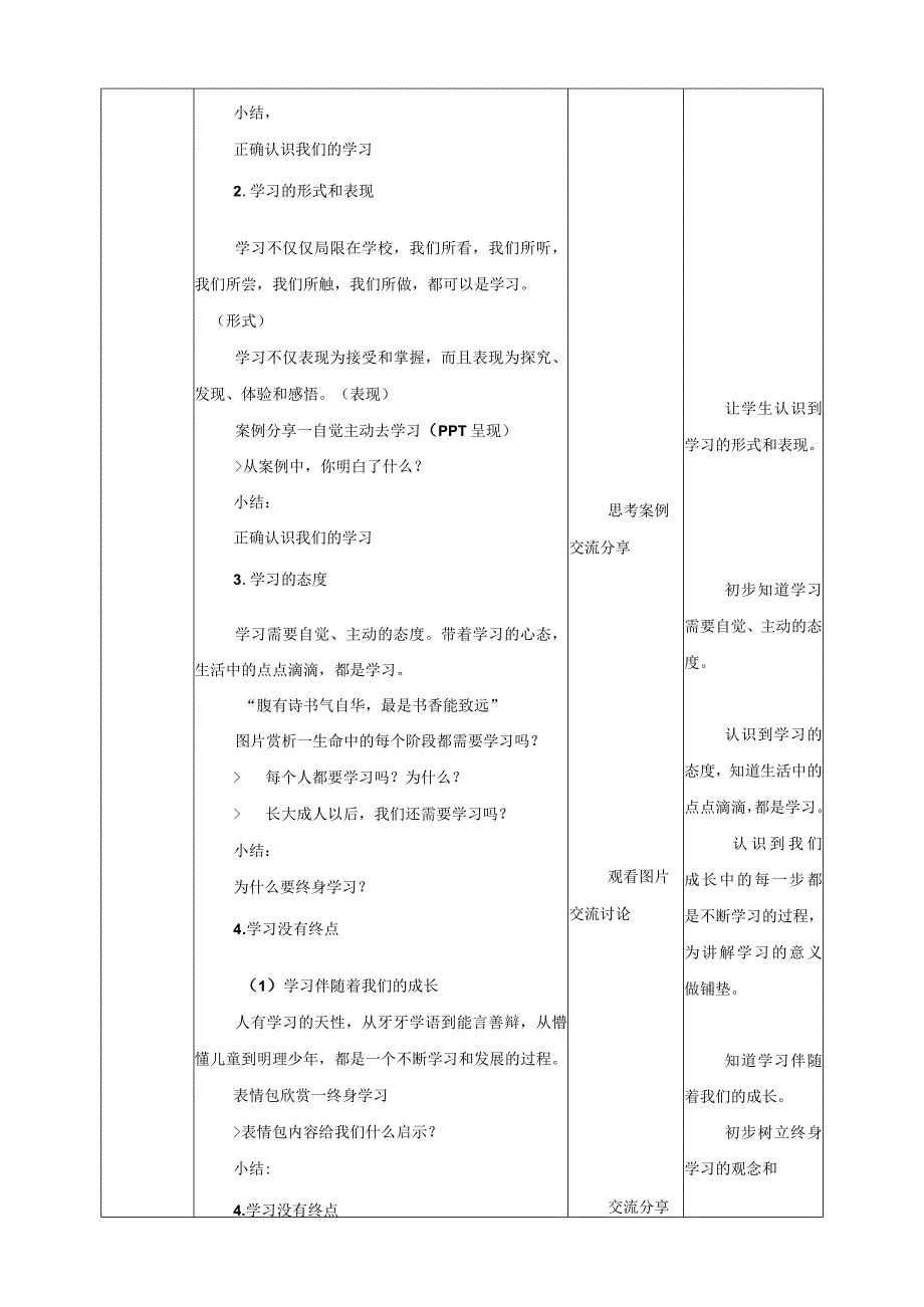 学习伴成长+教案 部编版道德与法治七年级上册.docx_第3页