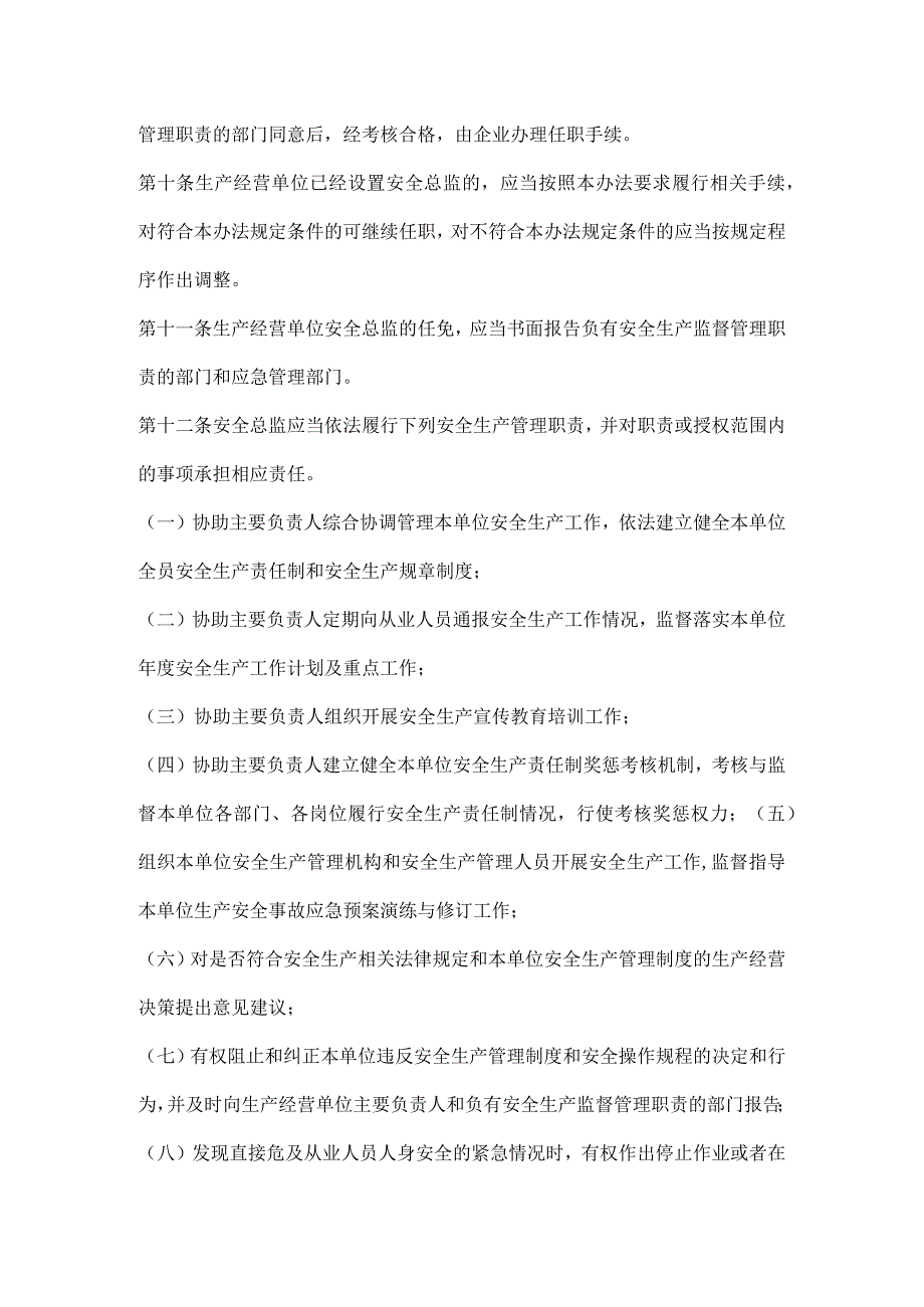 山东省生产经营单位安全总监制度实施办法（试行）.docx_第3页