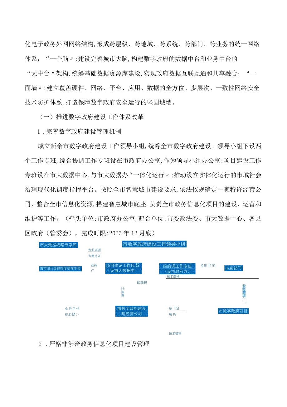 新余市人民政府办公室印发关于推进新余市数字政府建设的实施意见.docx_第3页