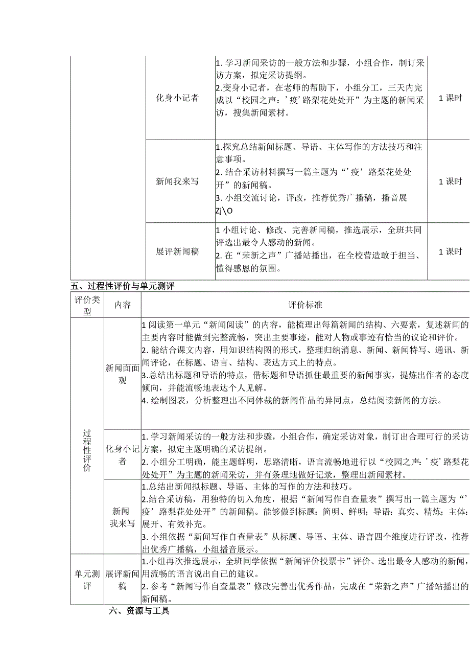 2023年暑假八年级上册第一单元单元整体教学设计.docx_第2页