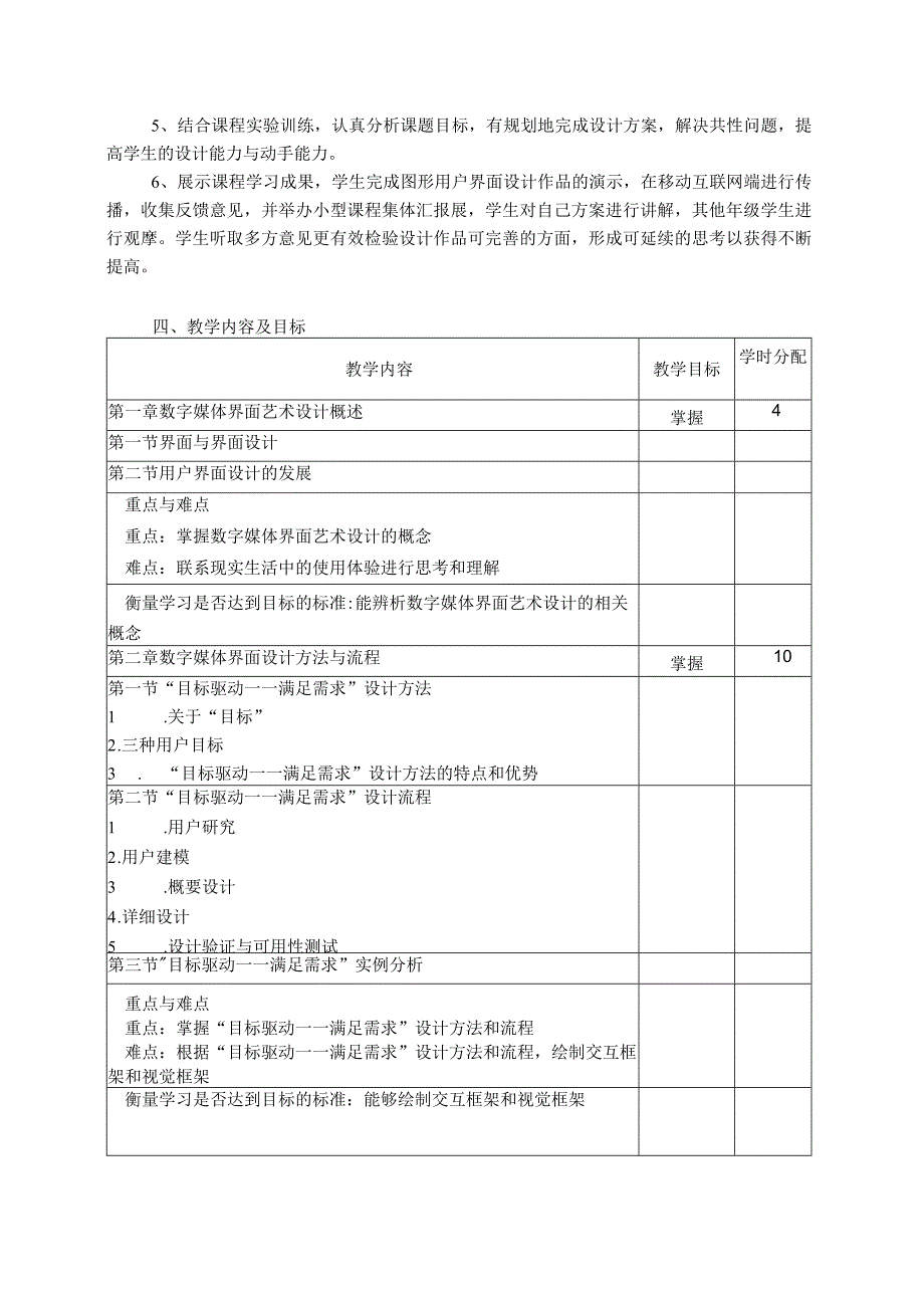 《UI设计》教学大纲.docx_第2页