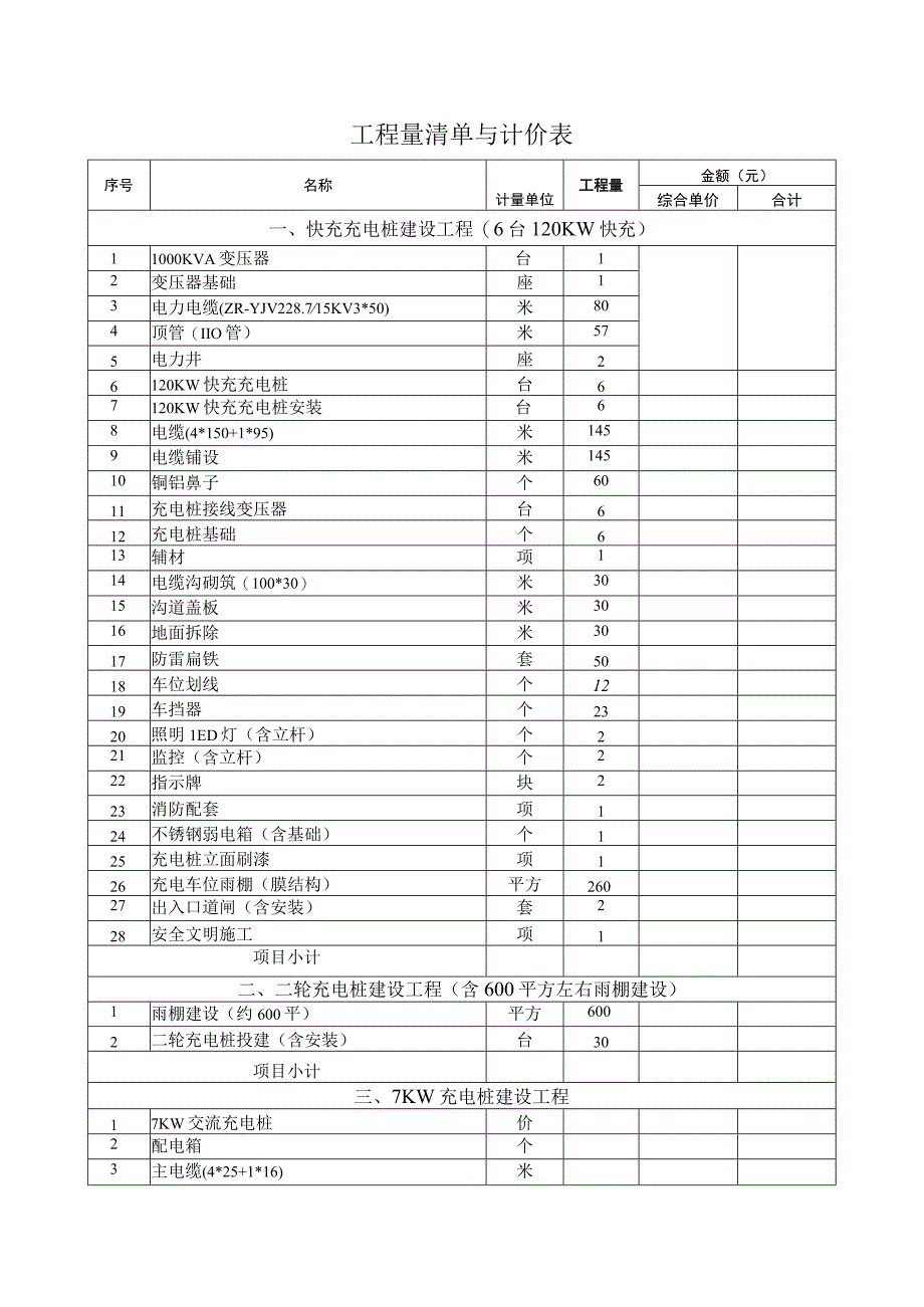 工程量清单与计价表.docx_第1页