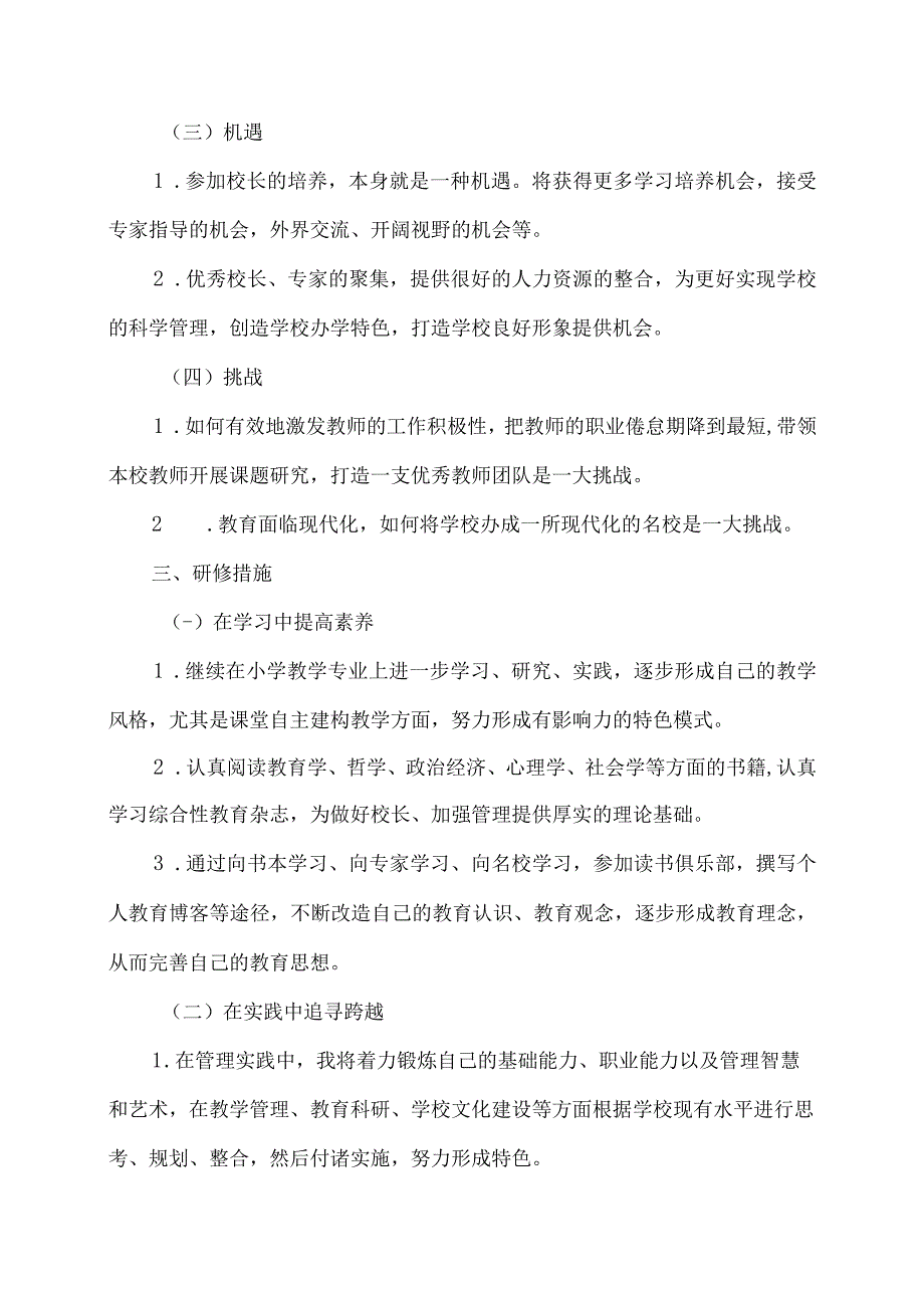 小学校长专业发展三年规划23.docx_第2页