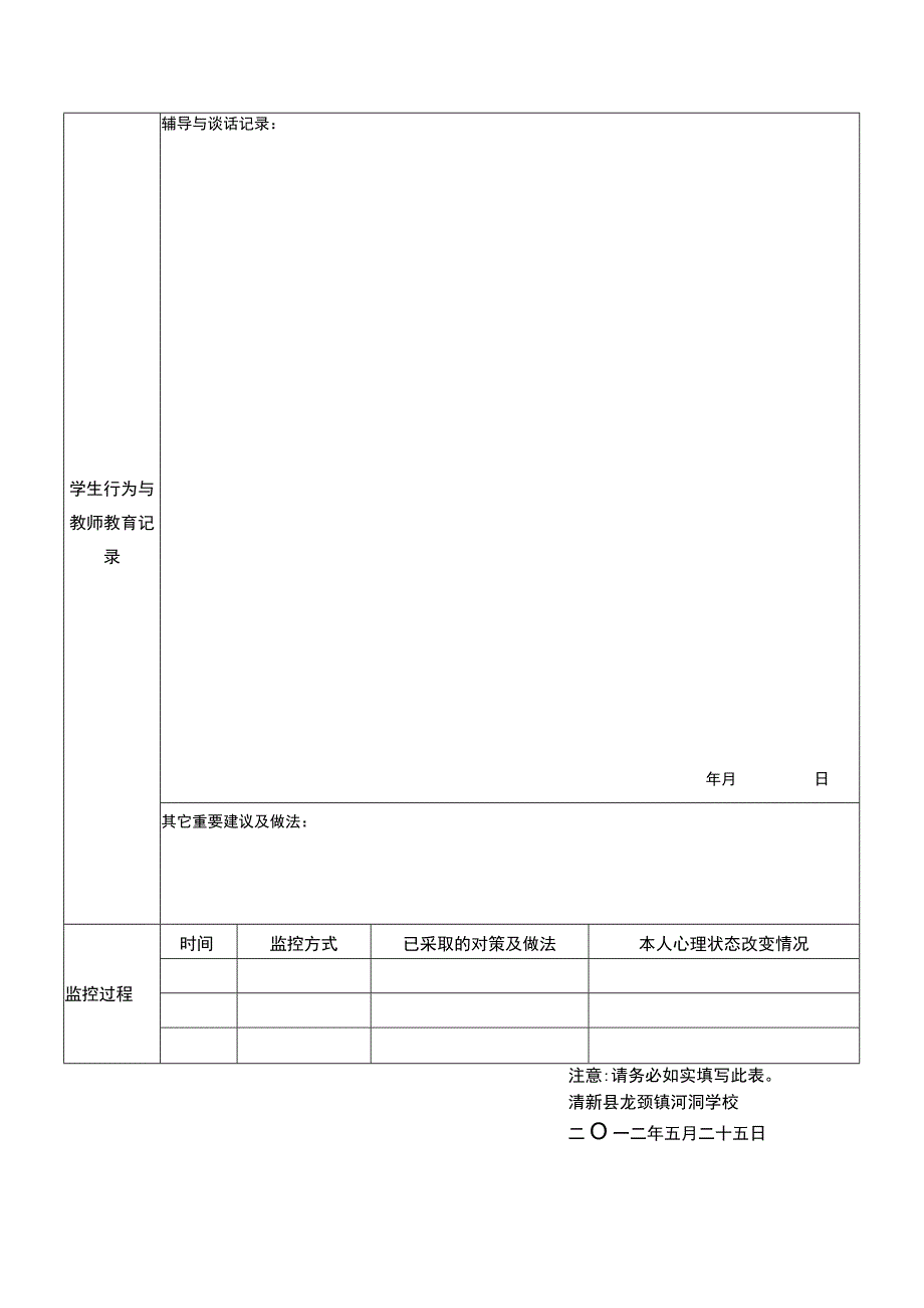 学生心理健康档案模板.docx_第2页