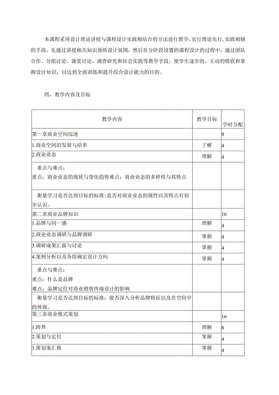 商业空间设计教学大纲.docx_第2页