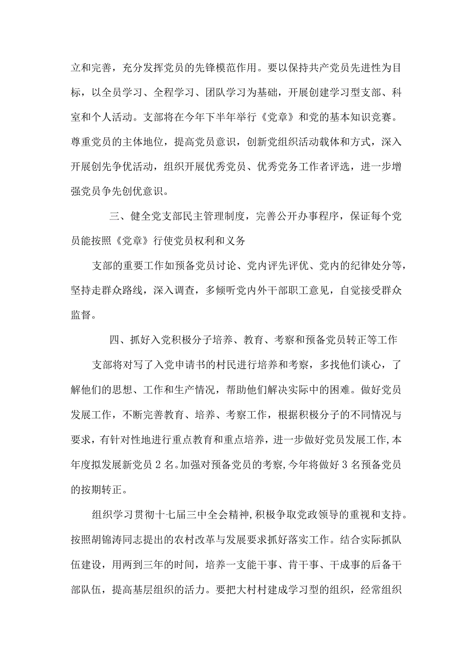 村党支部年度工作计划.docx_第2页