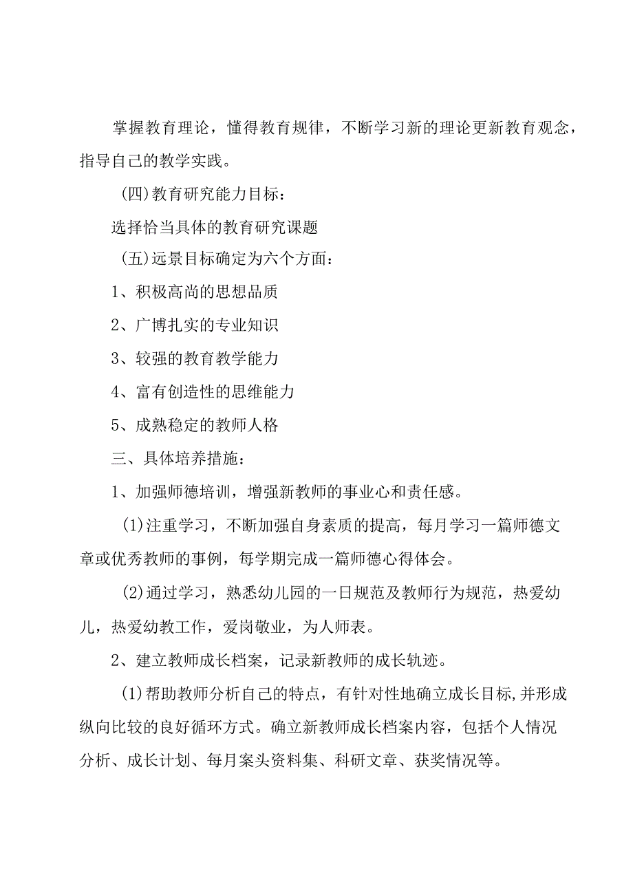 指导青年教师小学的工作计划（16篇）.docx_第3页