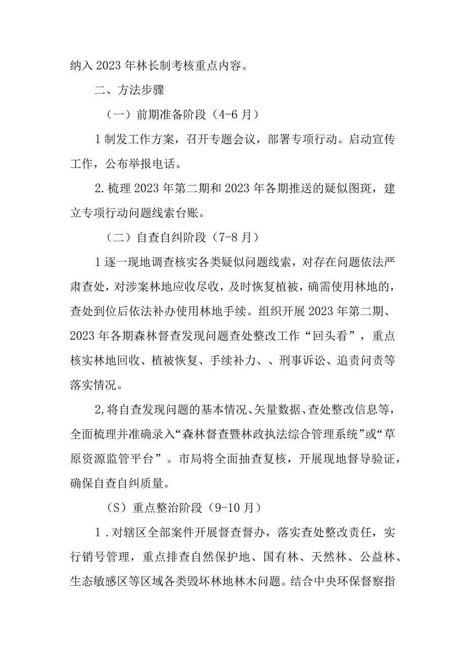 XX区打击毁林毁草专项行动工作方案.docx_第2页