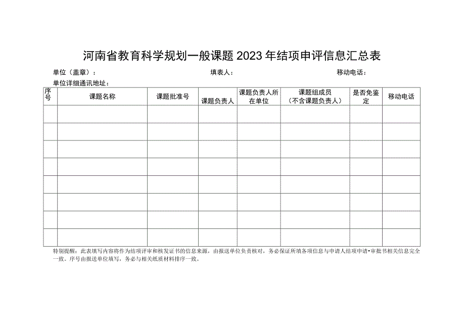 河南省教育科学规划一般课题2020年结项申评信息汇总表.docx_第1页